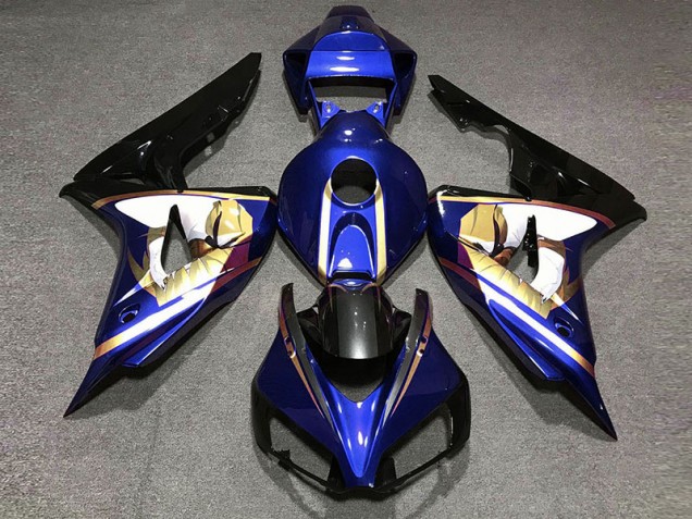 06-07 Bleu & Or CBR1000RR Carénage 06-07 Bleu & Or CBR1000RR Carénage