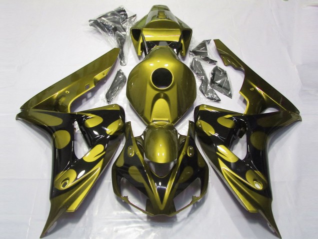 06-07 Jaune Brillant & Noir CBR1000RR Carénage 06-07 Jaune Brillant & Noir CBR1000RR Carénage