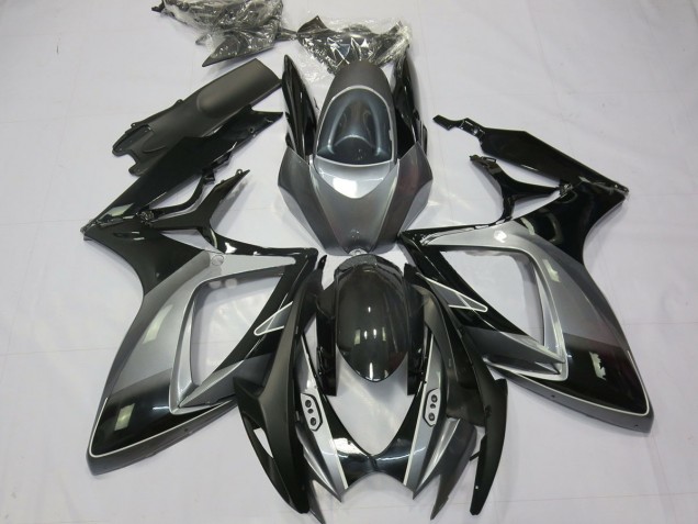 06-07 Noir Gris Spécial GSXR 600-750 Carénage