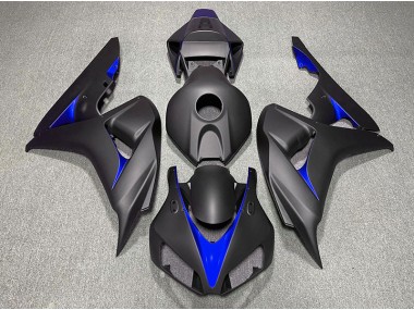06-07 Noir Mat & Bleu CBR1000RR Carénage