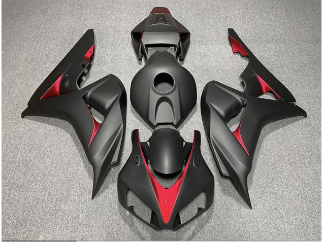 06-07 Noir Mat & Bleu Clair CBR1000RR Carénage 06-07 Noir Mat & Bleu Clair CBR1000RR Carénage