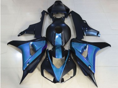 06-07 Noir Mat & Bleu Clair CBR1000RR Carénage