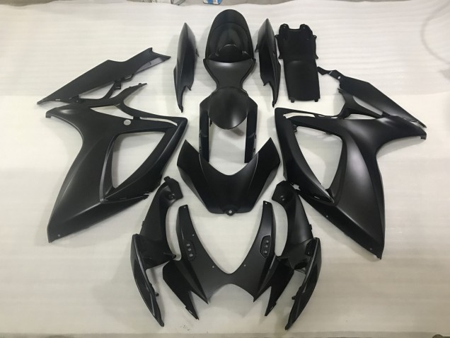 06-07 Noir Mat GSXR 600-750 Carénage