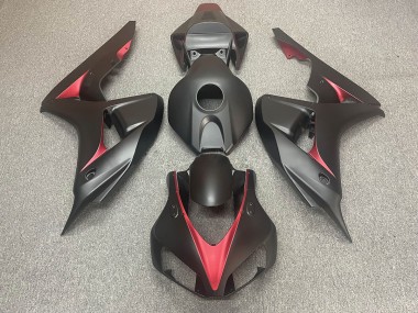 06-07 Noir Mat & Rouge CBR1000RR Carénage