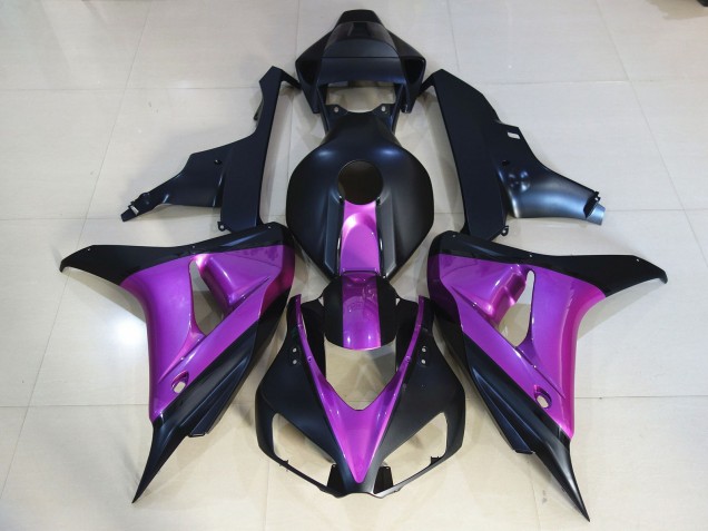 06-07 Noir Mat Violet CBR1000RR Carénage 06-07 Noir Mat Violet CBR1000RR Carénage