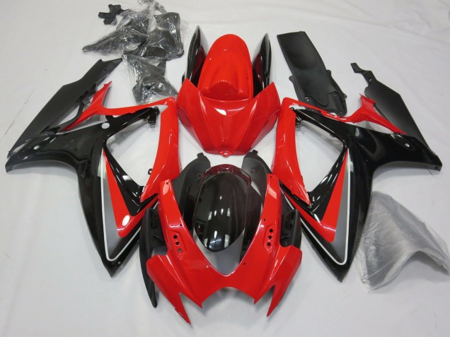 06-07 OEM Style Rouge GSXR 600-750 Carénage