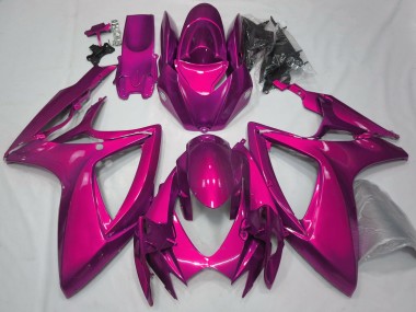 06-07 Rose Brillant Uni GSXR 600-750 Carénage