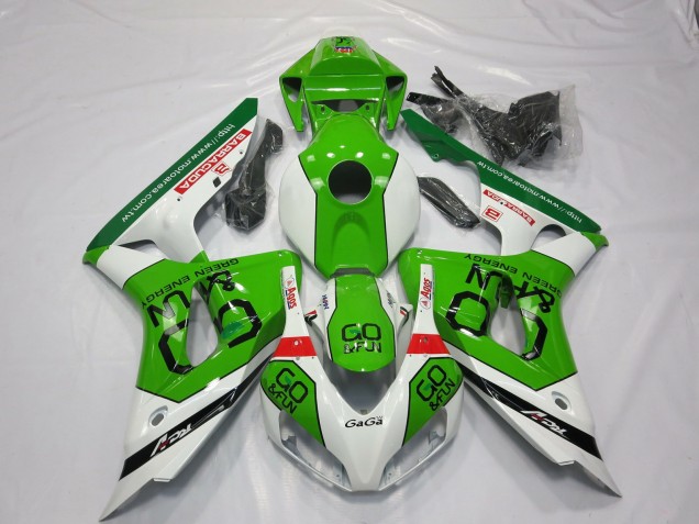 06-07 Vert & Blanc CBR1000RR Carénage 06-07 Vert & Blanc CBR1000RR Carénage