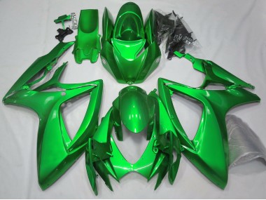 06-07 Vert Brillant Uni GSXR 600-750 Carénage