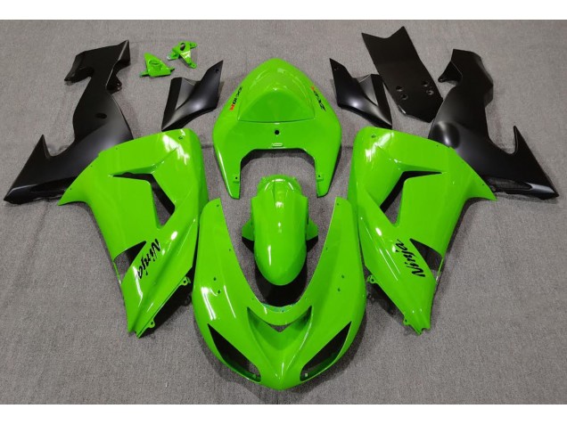 06-07 Vert ZX10R Carénage