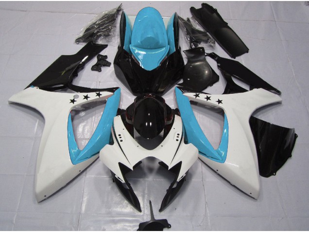 06-07 Étoile Bleu Clair GSXR 600-750 Carénage