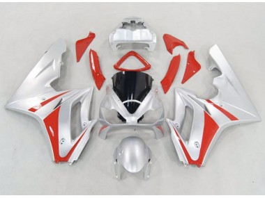 06-08 Argent & Rouge Daytona 675 Carénage
