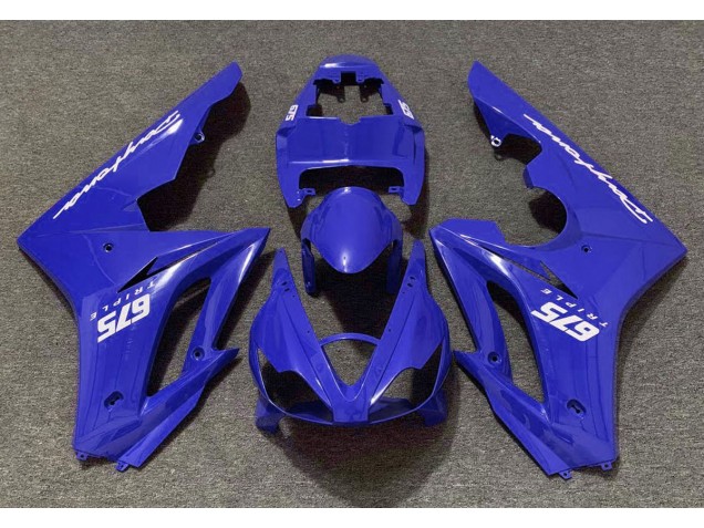 06-08 Bleu Brillant Daytona 675 Carénage 06-08 Bleu Brillant Daytona 675 Carénage