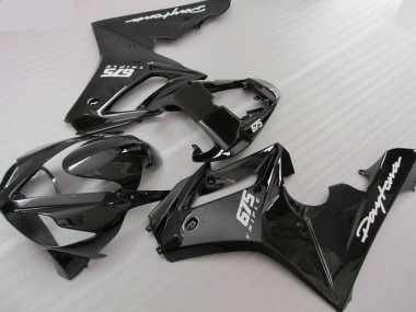 06-08 Noir Triple Daytona 675 Carénage