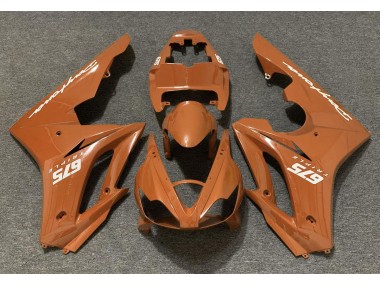 06-08 Orange Brillant Daytona 675 Carénage