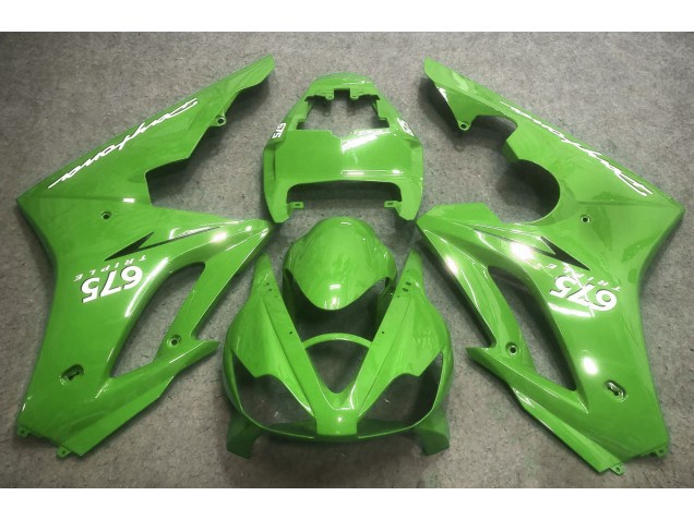 06-08 Vert Vif Daytona 675 Carénage