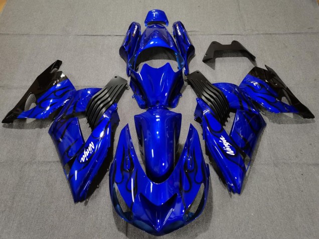 06-11 Bleu Brillant ZX14R Carénage