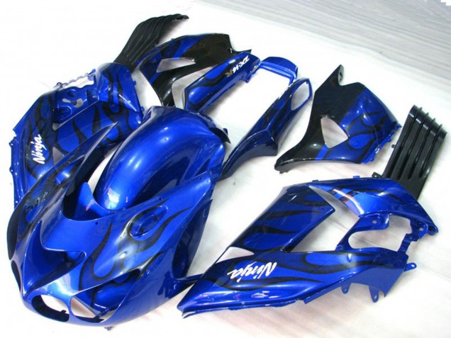 06-11 Flamme Bleue ZX14R Carénage