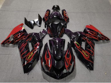 06-11 Rosso Fiamma ZX14R Carénage
