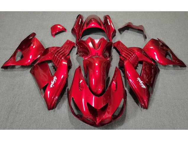 06-11 Rouge Brillant ZX14R Carénage 06-11 Rouge Brillant ZX14R Carénage