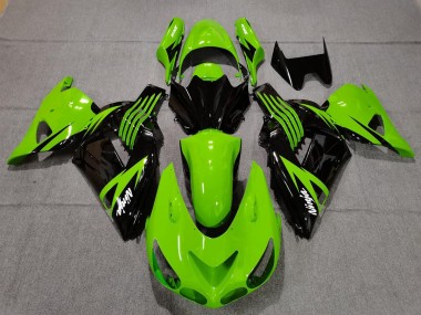 06-11 Vert Lime & Noir ZX14R Carénage