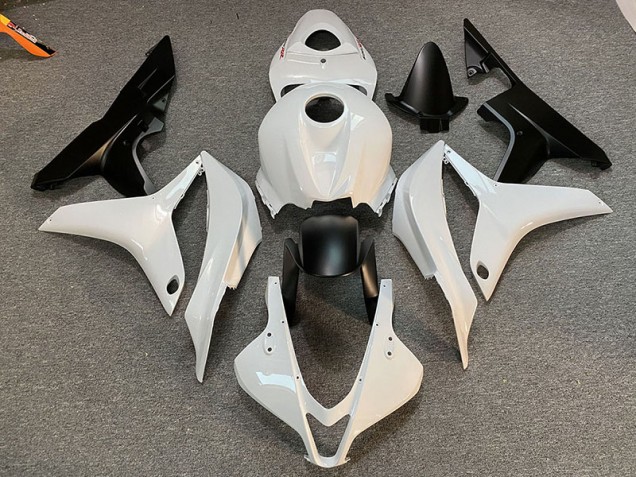 07-08 Blanc & Noir Propres CBR600RR Carénage