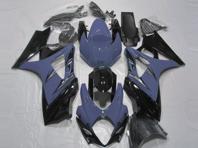 07-08 Bleu Foncé & Noir GSXR 1000 Carénage 07-08 Bleu Foncé & Noir GSXR 1000 Carénage