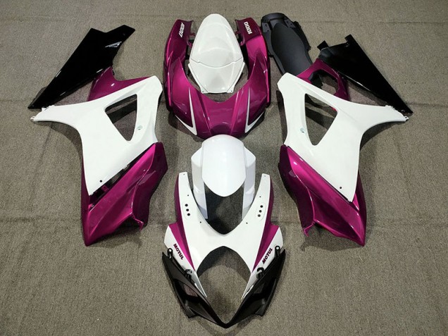 07-08 Conception Personnalisée Rose GSXR 1000 Carénage 07-08 Conception Personnalisée Rose GSXR 1000 Carénage
