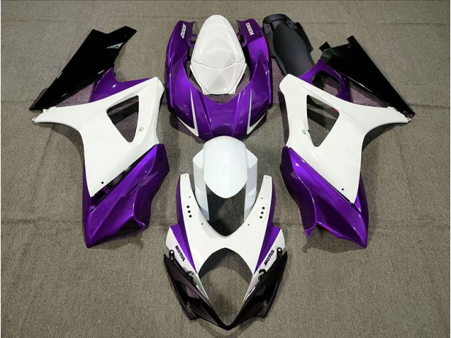 07-08 Conception Personnalisée Violet GSXR 1000 Carénage