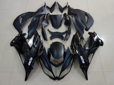 07-08 Logo 636 Noir Brillant ZX6R Carénage