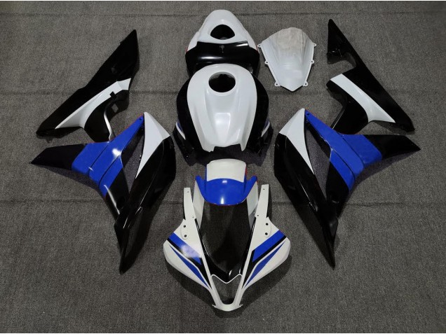 07-08 Noir Blanc & Bleu CBR600RR Carénage