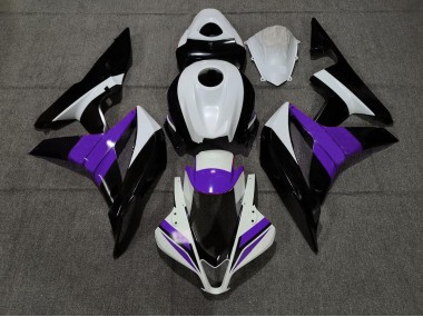 07-08 Noir Blanc & Violet CBR600RR Carénage