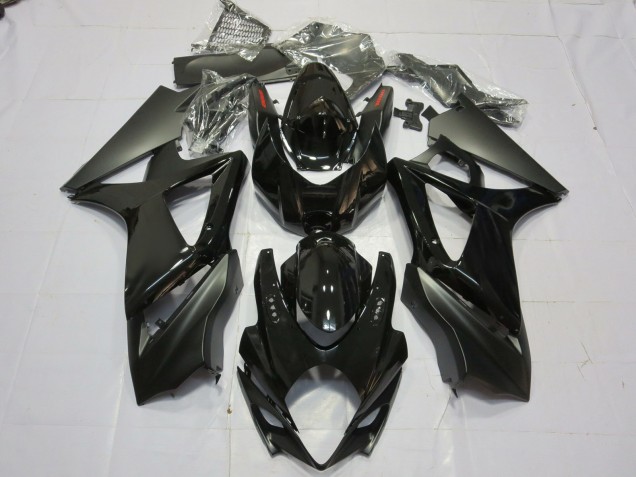 07-08 Noir Brillant & Mat GSXR 1000 Carénage