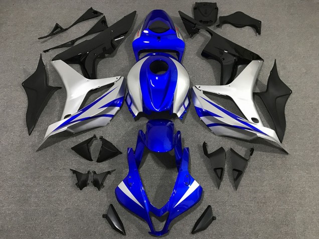 07-08 OEM Style Bleu & Argent CBR600RR Carénage