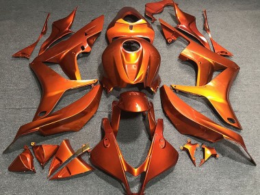 07-08 Orange Plat CBR600RR Carénage