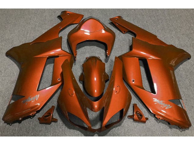07-08 Orange Tigre ZX6R Carénage 07-08 Orange Tigre ZX6R Carénage