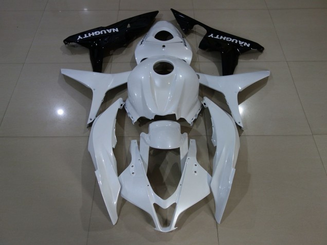 07-08 Perle Blanche CBR600RR Carénage 07-08 Perle Blanche CBR600RR Carénage