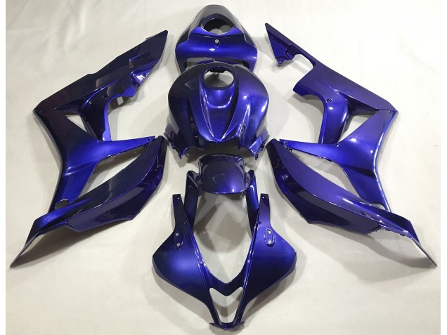 07-08 Plaine Bleu Profond CBR600RR Carénage 07-08 Plaine Bleu Profond CBR600RR Carénage