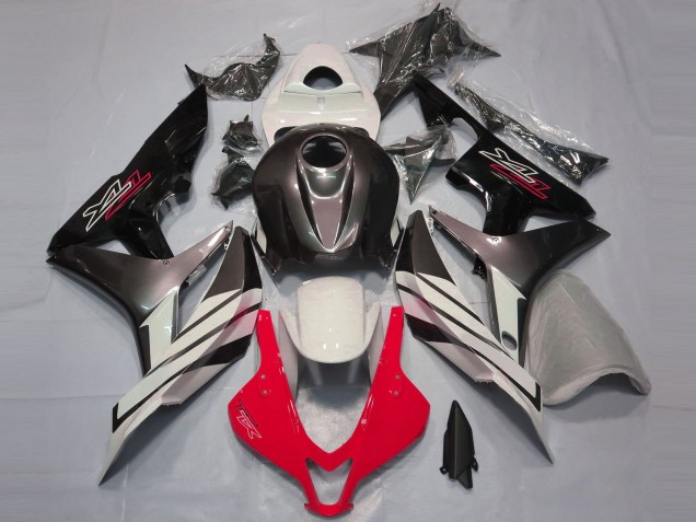 07-08 Rouge Blanc & Gris CBR600RR Carénage