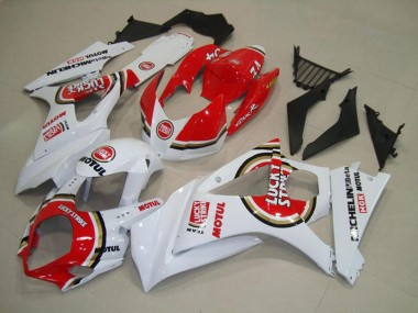 07-08 Rouge Lucky Strike GSXR 1000 Carénage