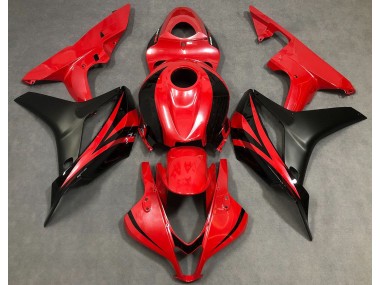 07-08 Rouge Perle & Noir CBR600RR Carénage
