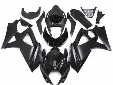 07-08 Slick Noir Mat Personnalisé GSXR 1000 Carénage