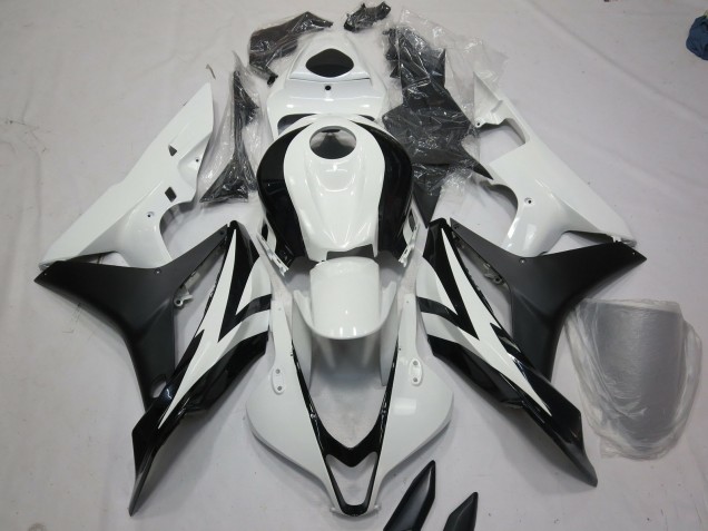 07-08 Style Blanc & Noir OEM CBR600RR Carénage