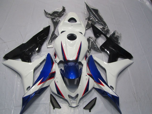 07-08 Style Bleu Blanc OEM CBR600RR Carénage