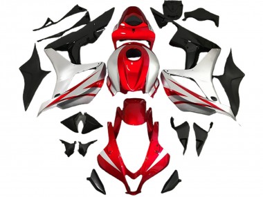 07-08 Style Rouge & Argent OEM CBR600RR Carénage