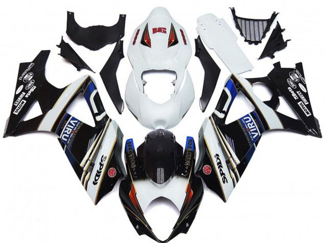 07-08 Style VIRU Personnalisé GSXR 1000 Carénage 07-08 Style VIRU Personnalisé GSXR 1000 Carénage