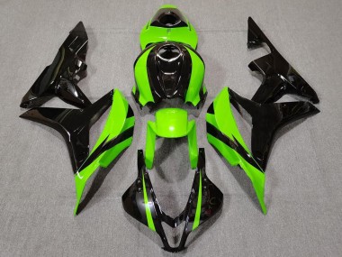 07-08 Vert Lime & Noir CBR600RR Carénage