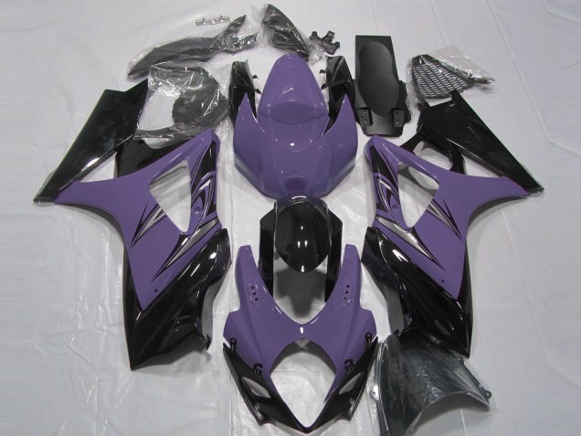 07-08 Violet Foncé & Noir GSXR 1000 Carénage