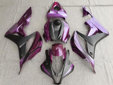 07-08 Violet & Noir Mat CBR600RR Carénage