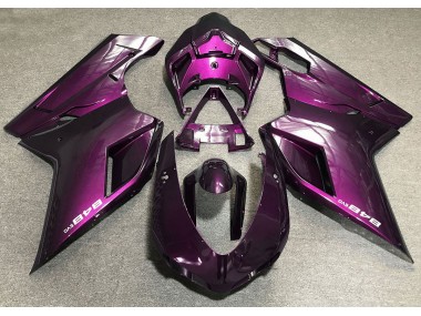 07-14 Rose Profond Ducati 848 1098 1198 Carénage